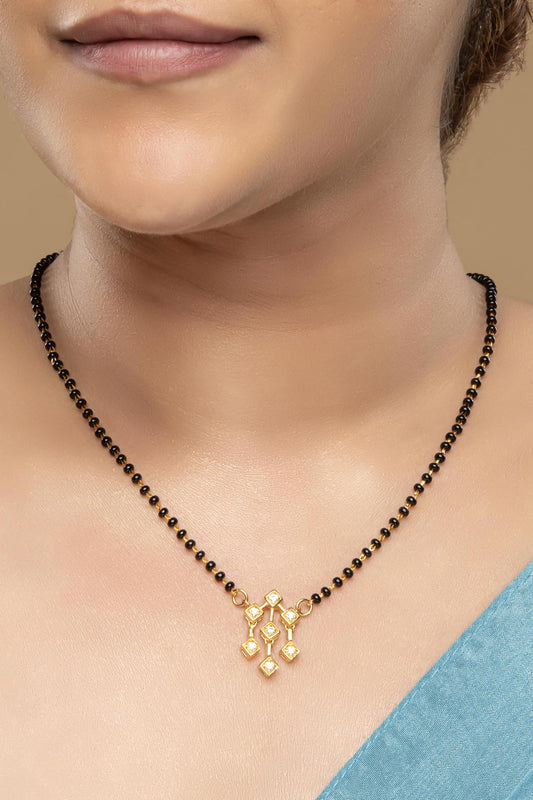 925 Silver Brahmi Mangalsutra 