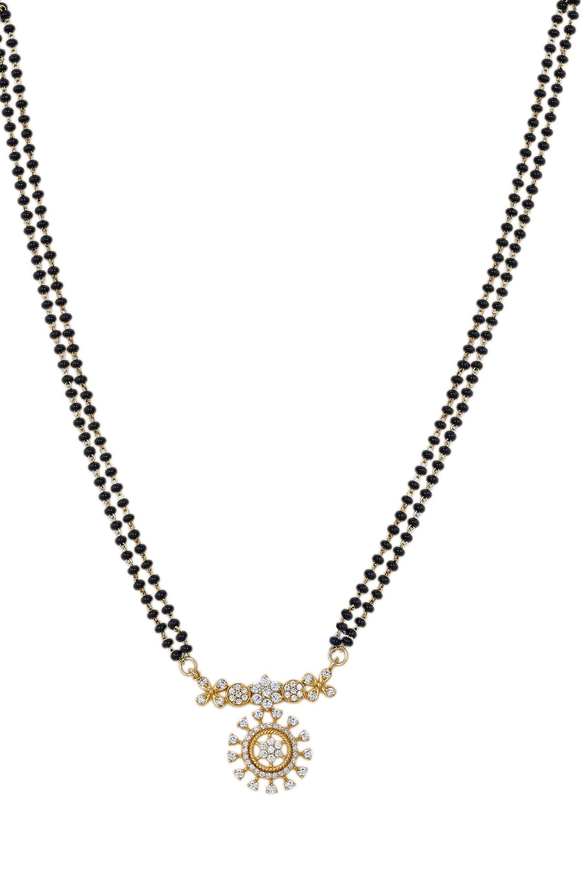 925 Silver Plaksha Mangalsutra 