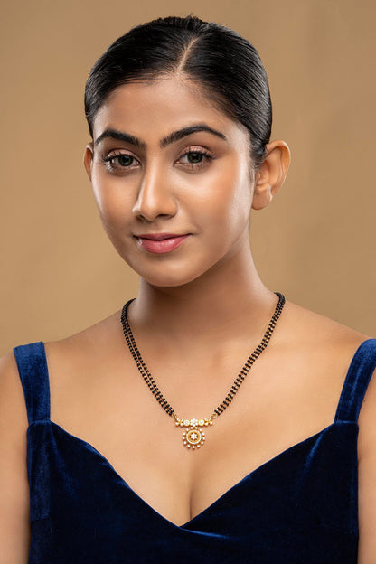 925 Silver Plaksha Mangalsutra 