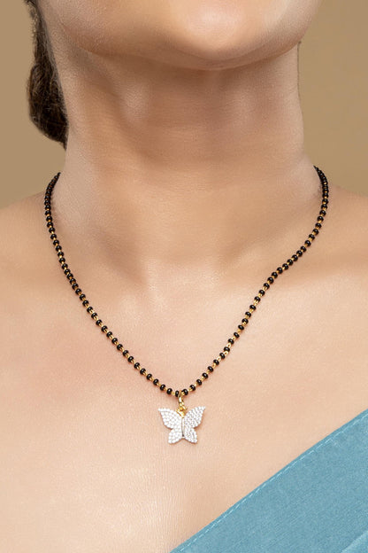 925 Silver Danaid Mangalsutra 