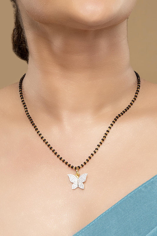 925 Silver Danaid Mangalsutra 