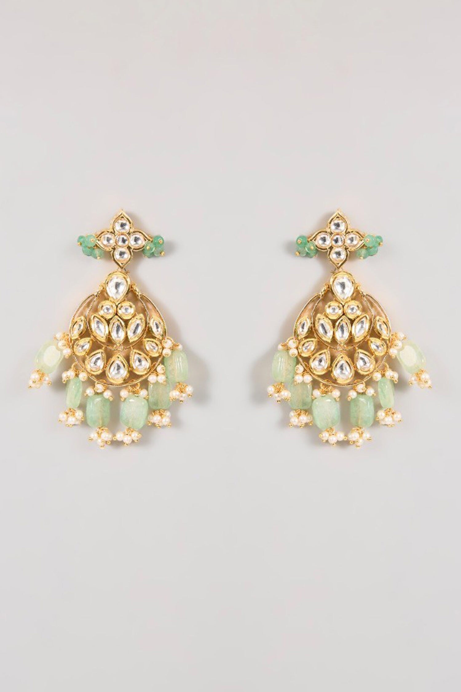 Kundan Embellished Necklace Set 