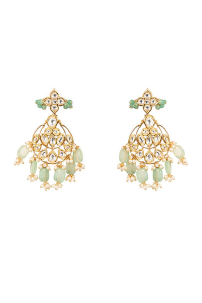Kundan Embellished Necklace Set 