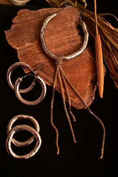Silver Aura Neckpiece 