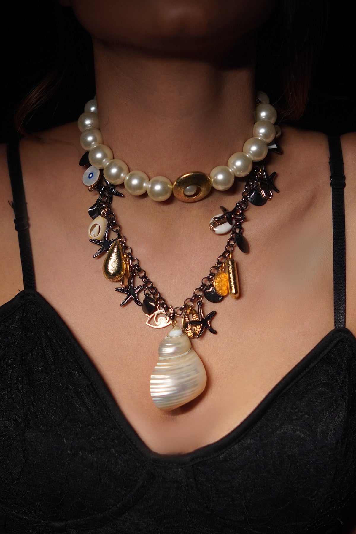 Coastal Charm Shell Necklace 