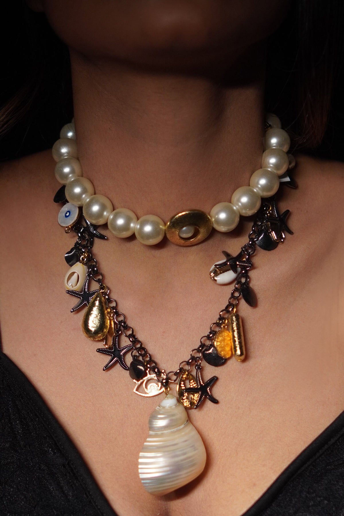 Coastal Charm Shell Necklace 