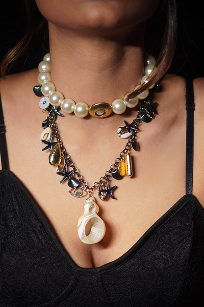 Coastal Charm Shell Necklace 