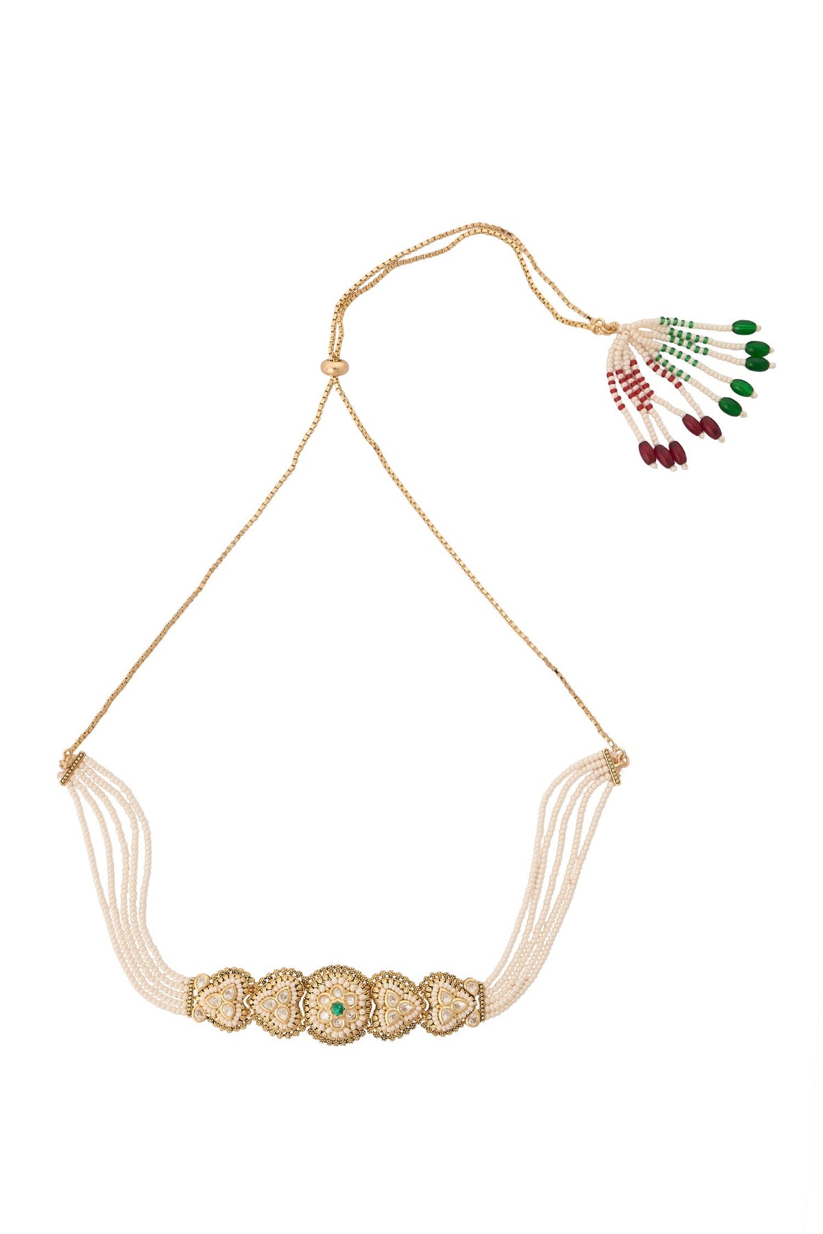 Kundan Choker Necklace Set 