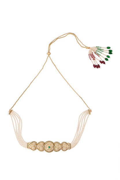 Kundan Choker Necklace Set 