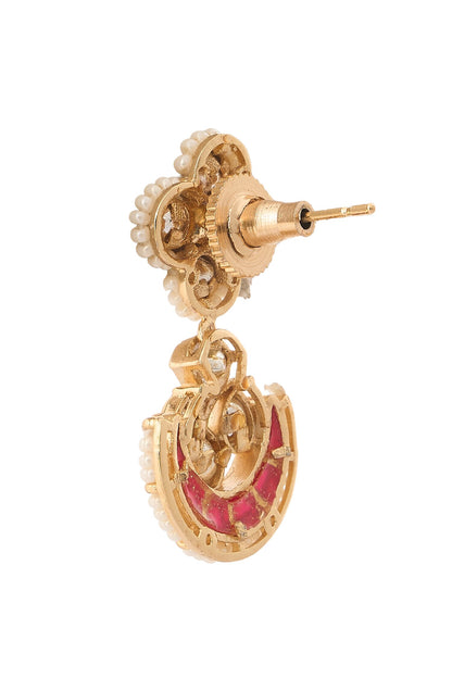 Ruby Kundan Choker Set 