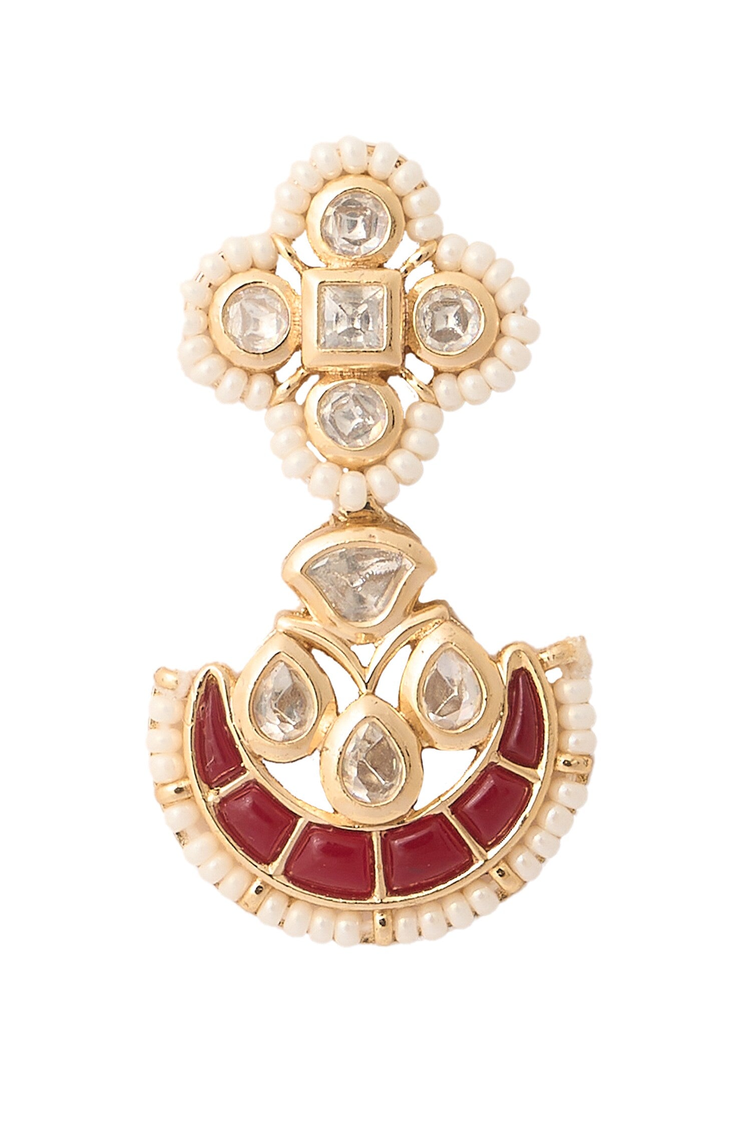 Ruby Kundan Choker Set 
