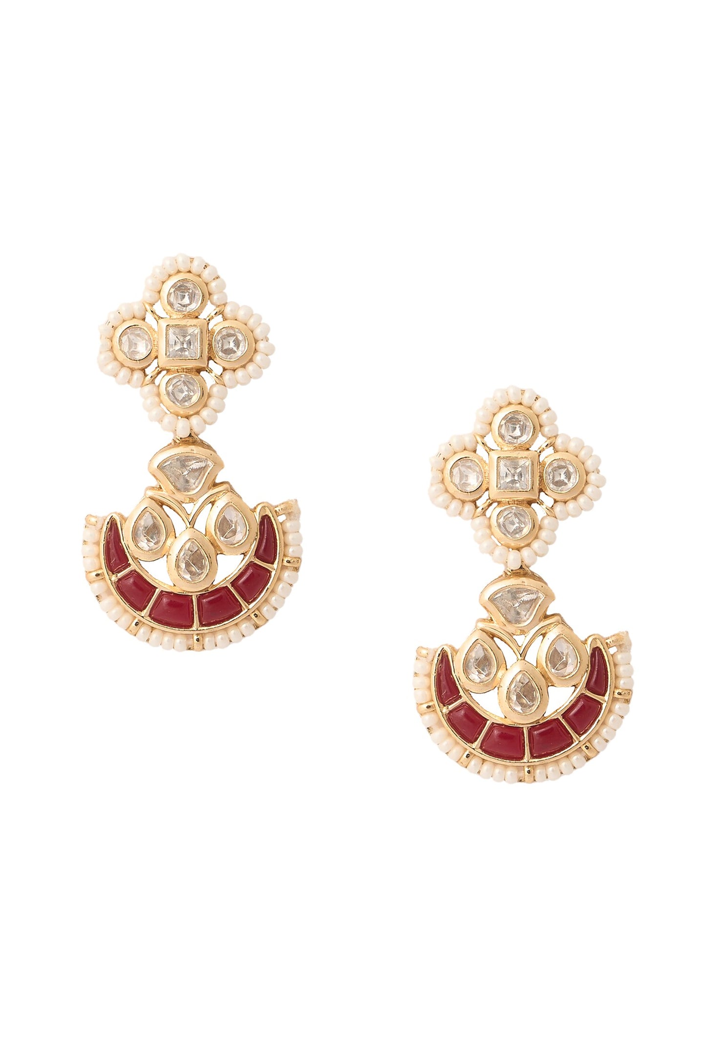 Ruby Kundan Choker Set 