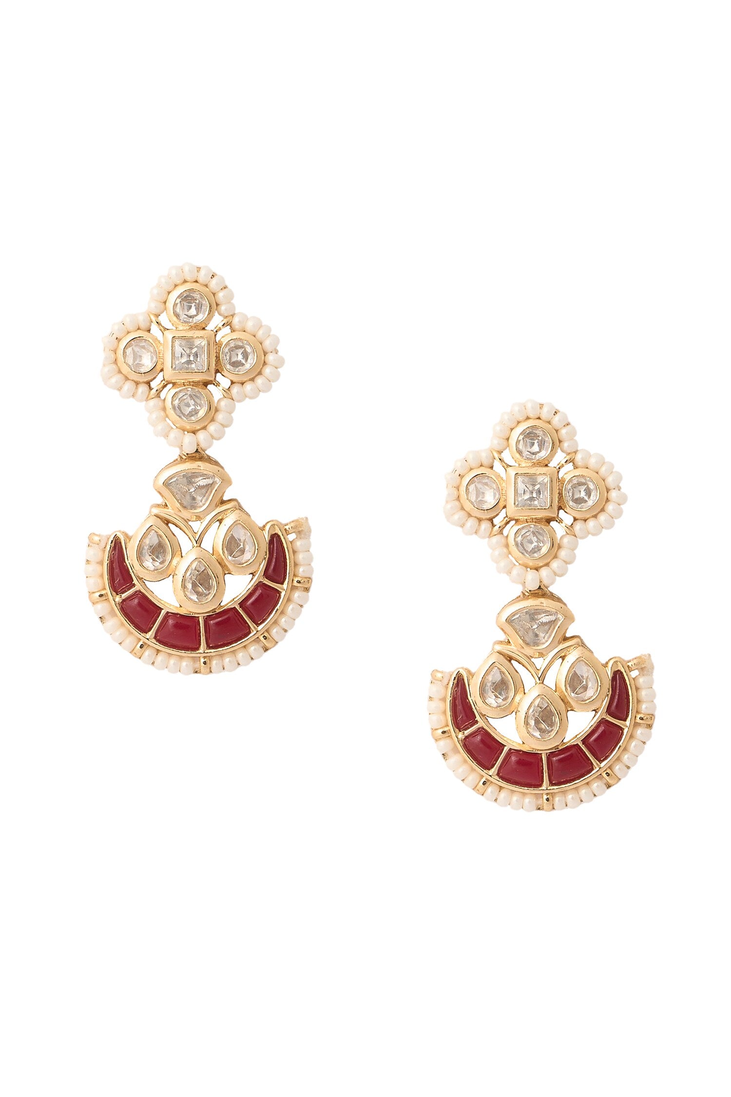Ruby Kundan Choker Set 