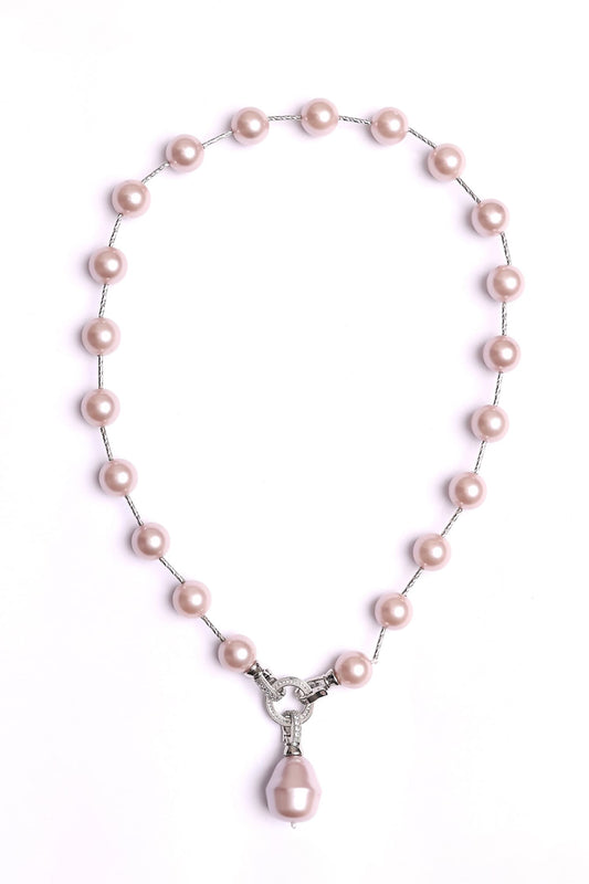 Zauq-E-Gulabi Necklace 