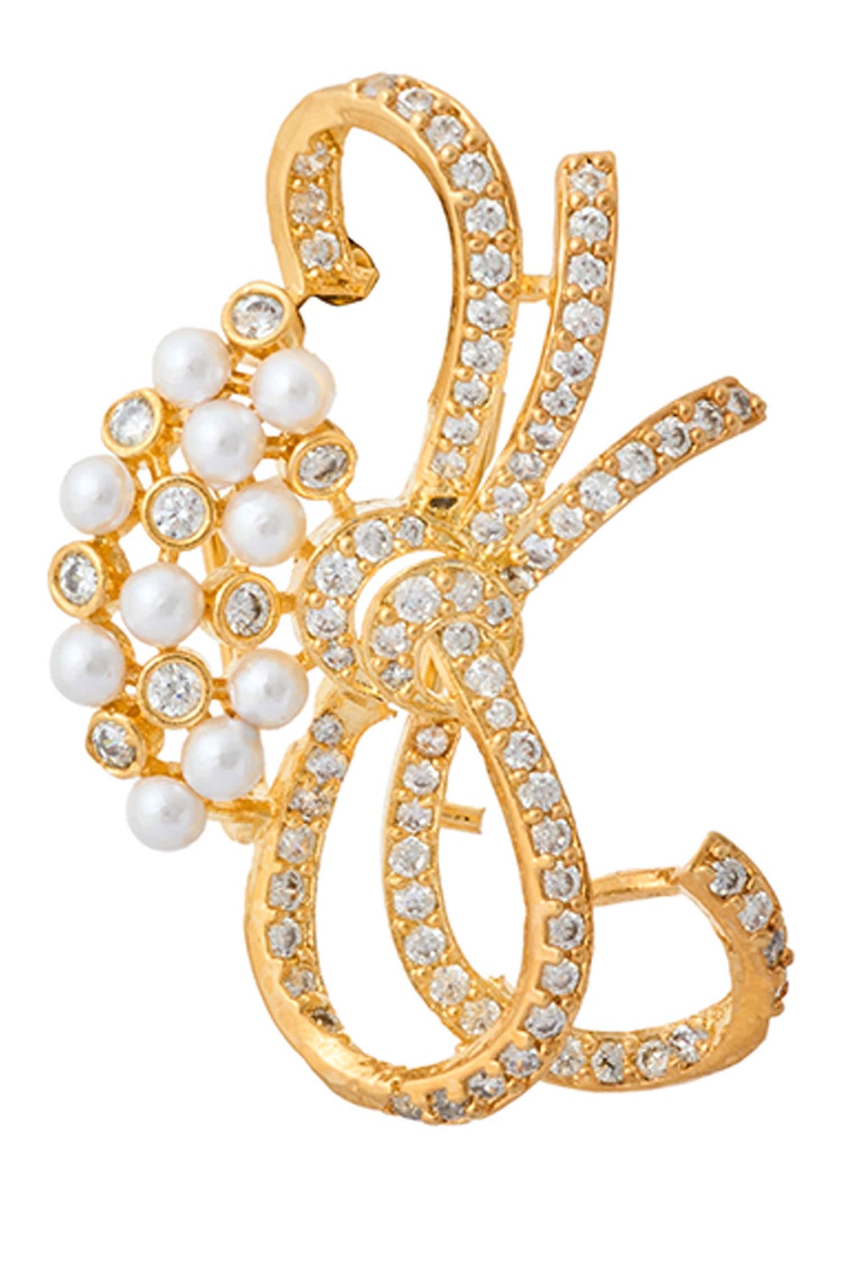 Stone Embellished Earrings 