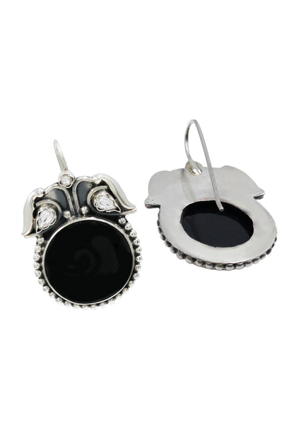 Stone Embellished Earrings 