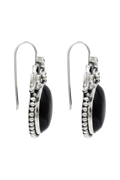 Stone Embellished Earrings 