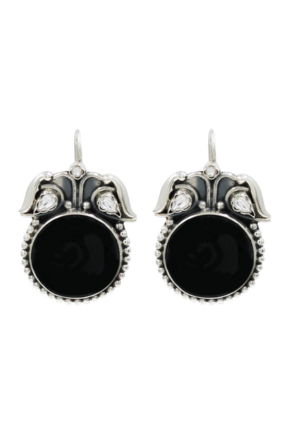 Stone Embellished Earrings 