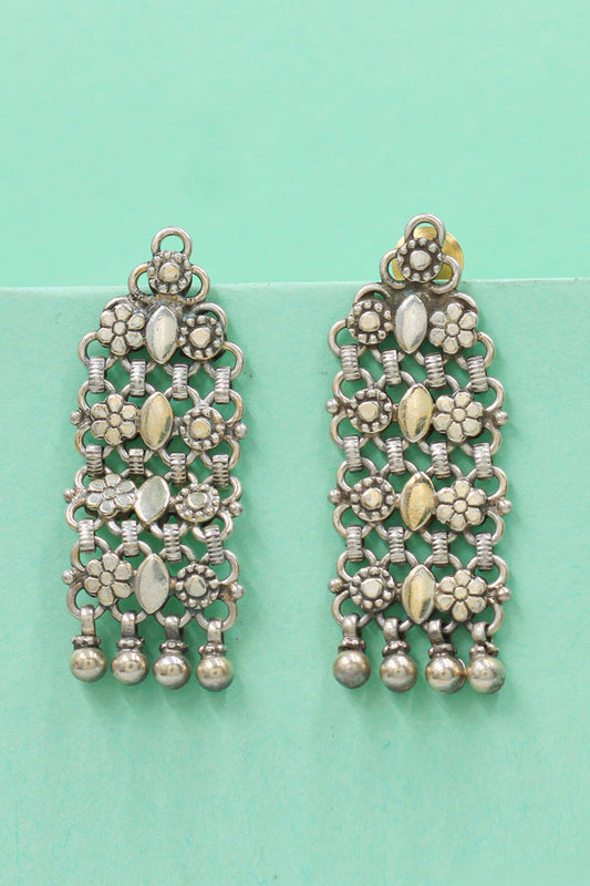 Heritage Silver Filigree Earrings 