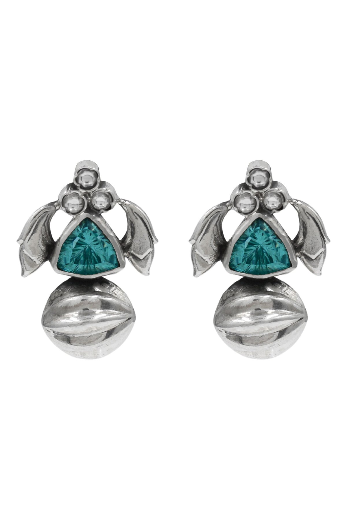 Stone Embellished Earrings 