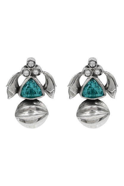 Stone Embellished Earrings 