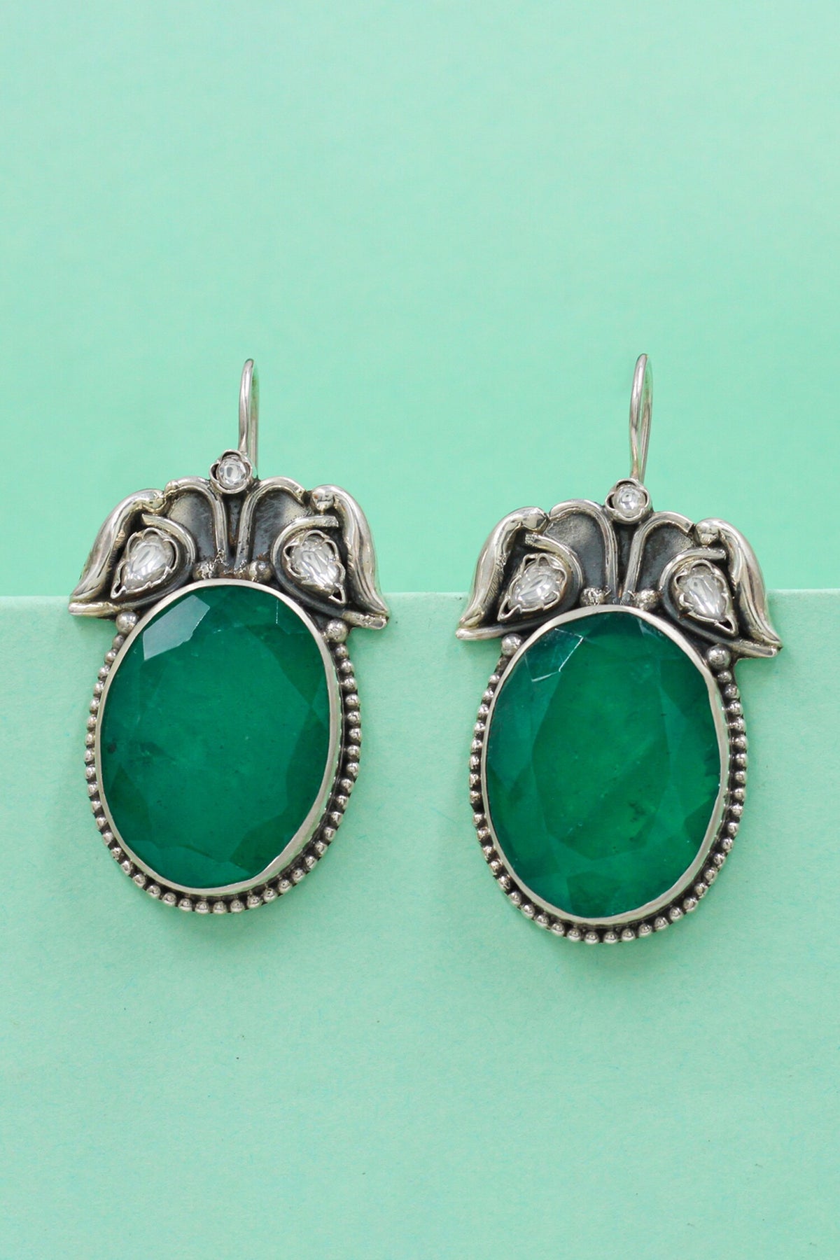 Elegant Silver Earrings 