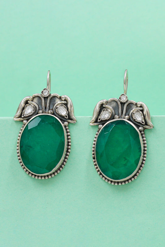 Elegant Silver Earrings 