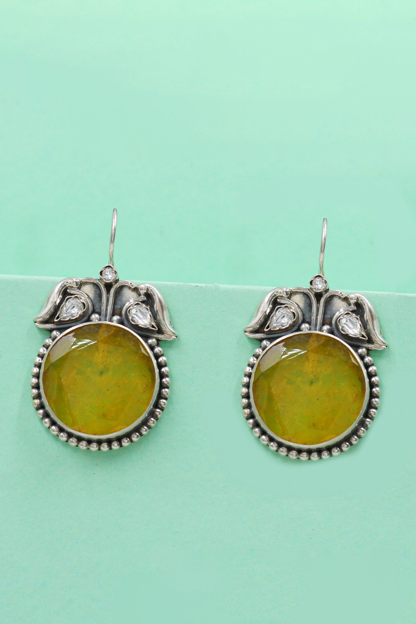 Royal Charm Silver Earrings 