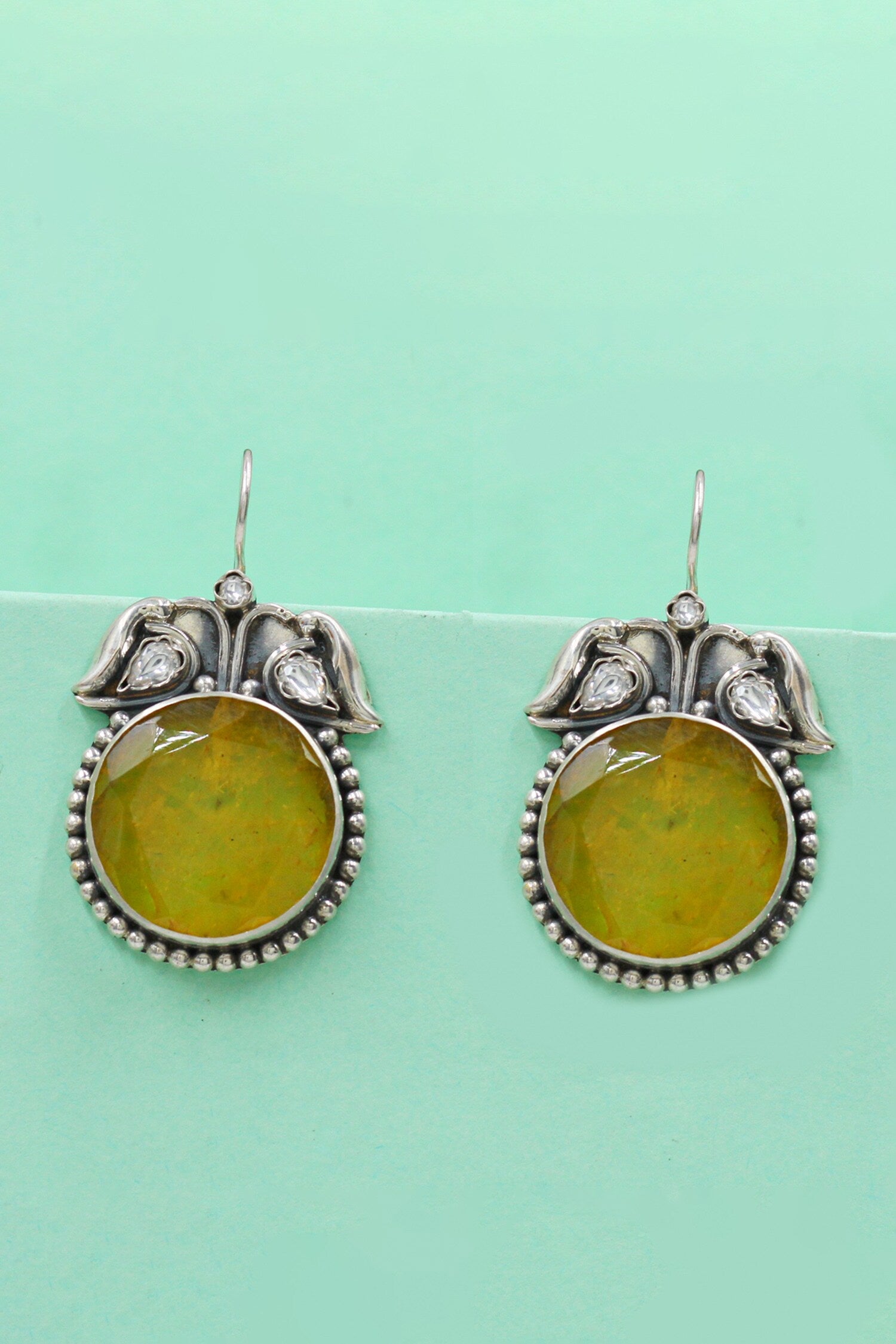 Royal Charm Silver Earrings 