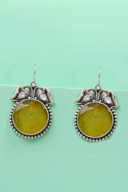 Royal Charm Silver Earrings 