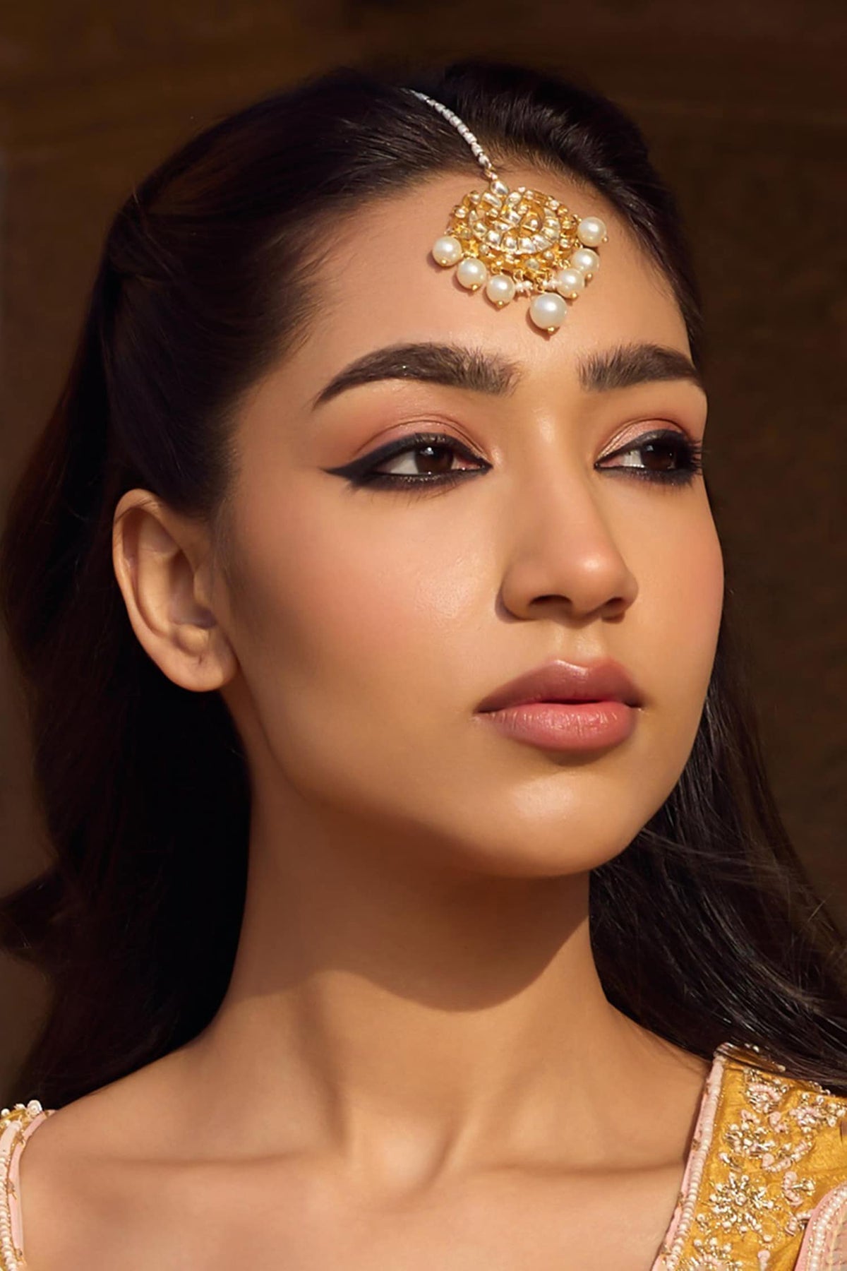 Chandrakin Embellished Maangtikka 
