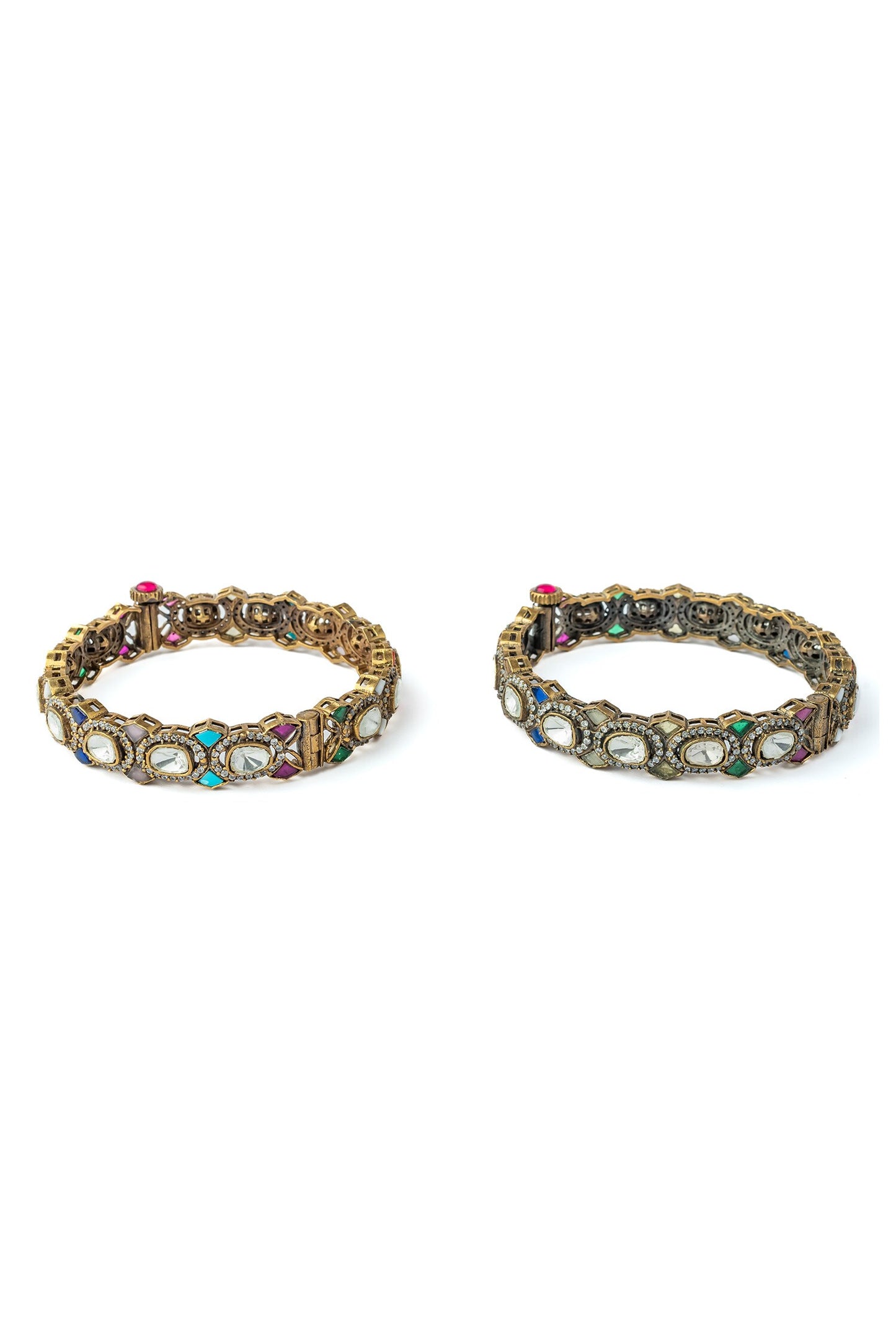 Stone Embellished Bangles 