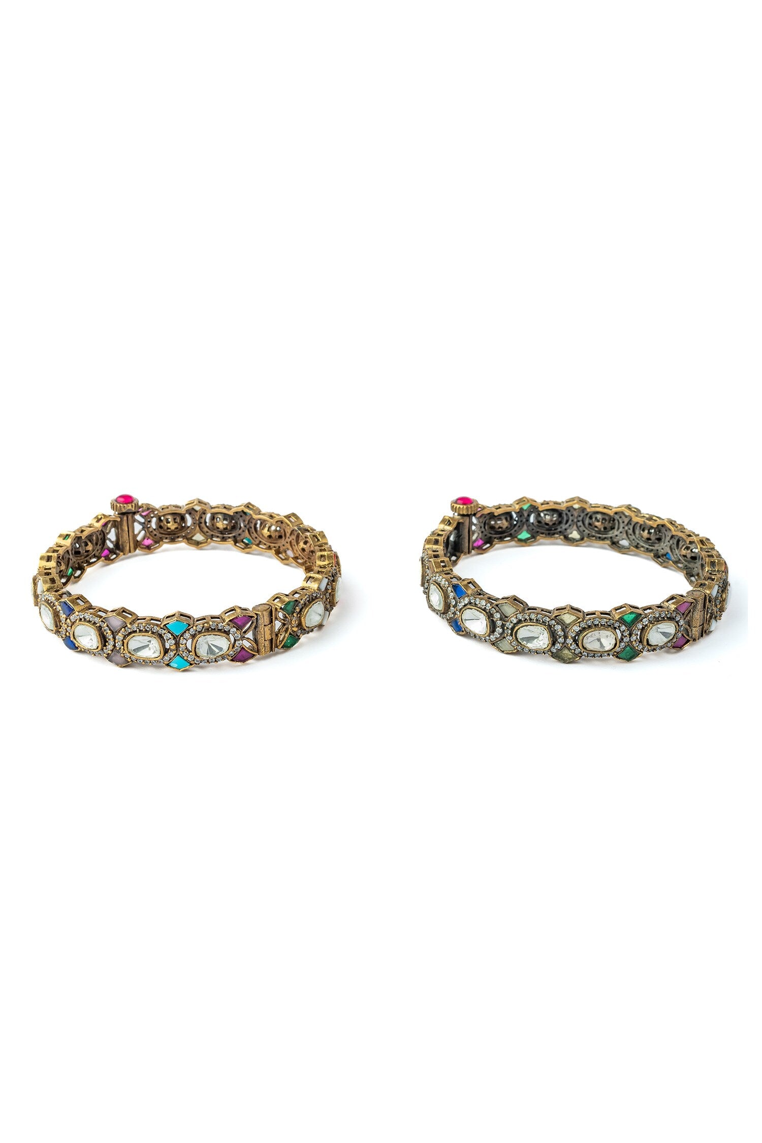 Stone Embellished Bangles 