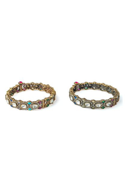 Stone Embellished Bangles 