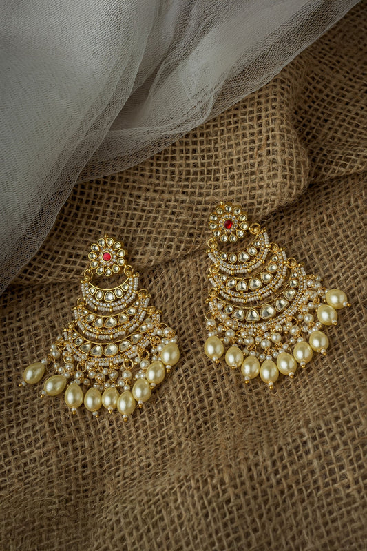 Kundan Embellished Earrings 