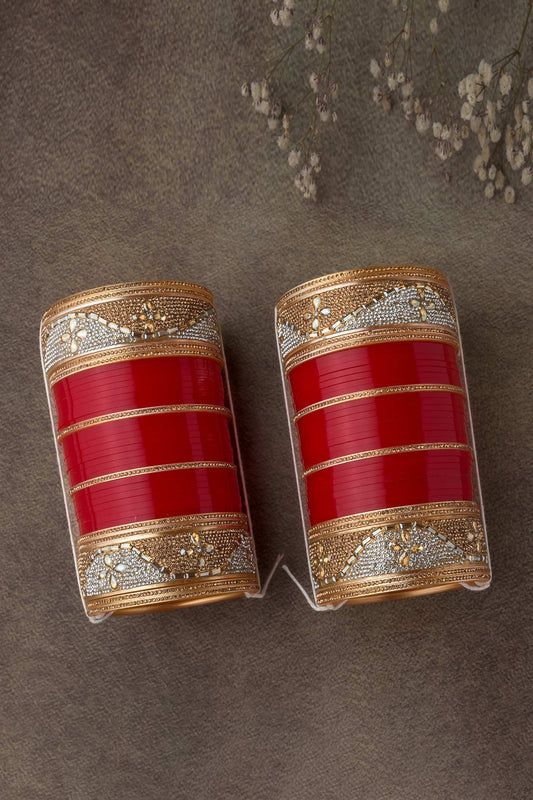 Stone Embellished Chuda Set 