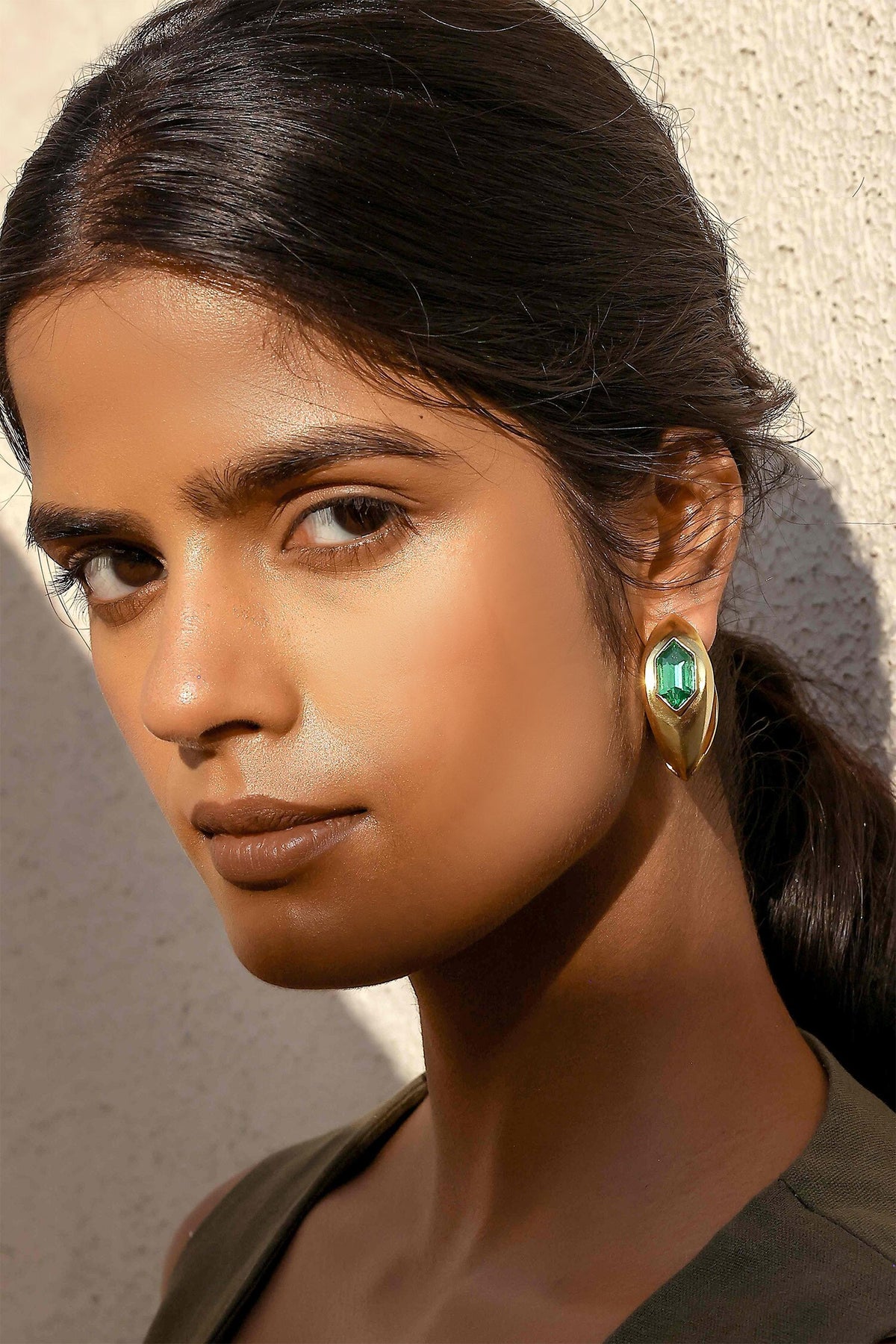 Caro Two-Way Swarovski Crystal Hoop Earrings 