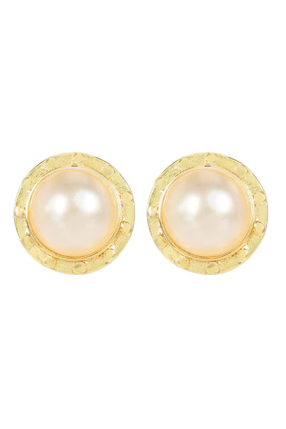 Pearl Luxe Pearl Stud Earrings 