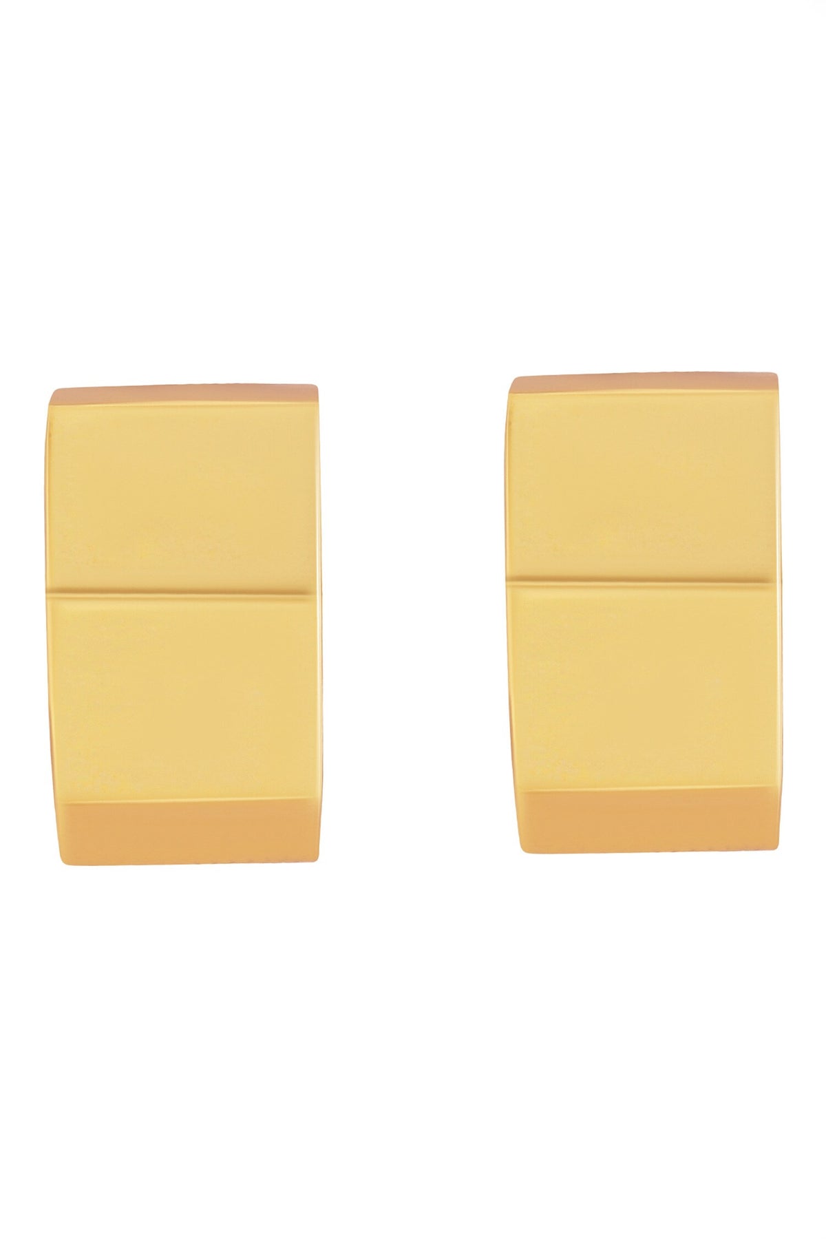 Cayla Chunky Chunky Gold Hoop Earrings 