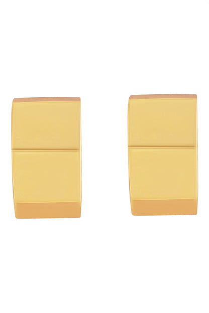 Cayla Chunky Chunky Gold Hoop Earrings 