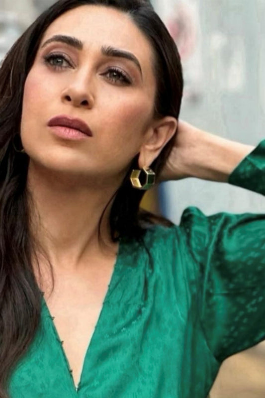 Cayla Chunky Chunky Gold Hoop Earrings 