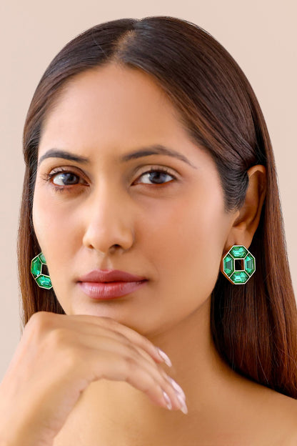 Cavana Mini Swarovski Crystal Stud Earrings 