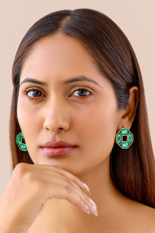 Cavana Mini Swarovski Crystal Stud Earrings 