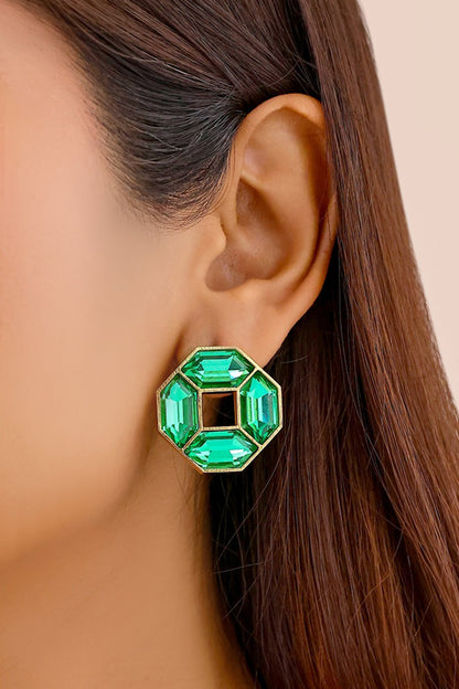 Cavana Mini Swarovski Crystal Stud Earrings 