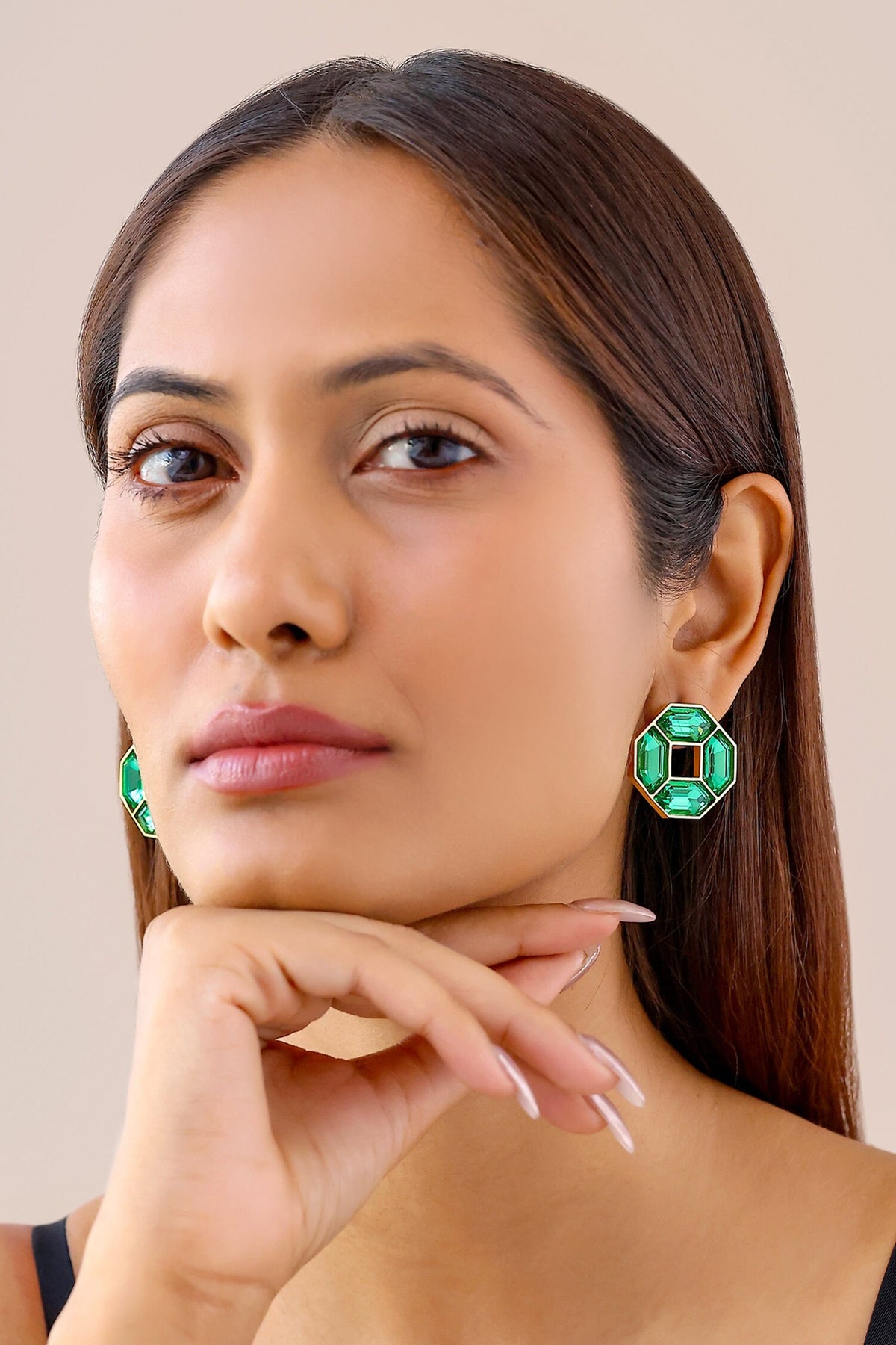 Cavana Mini Swarovski Crystal Stud Earrings 