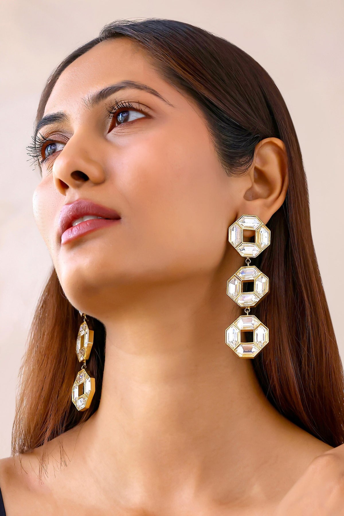 Cavana Crystal Dangler Earrings 
