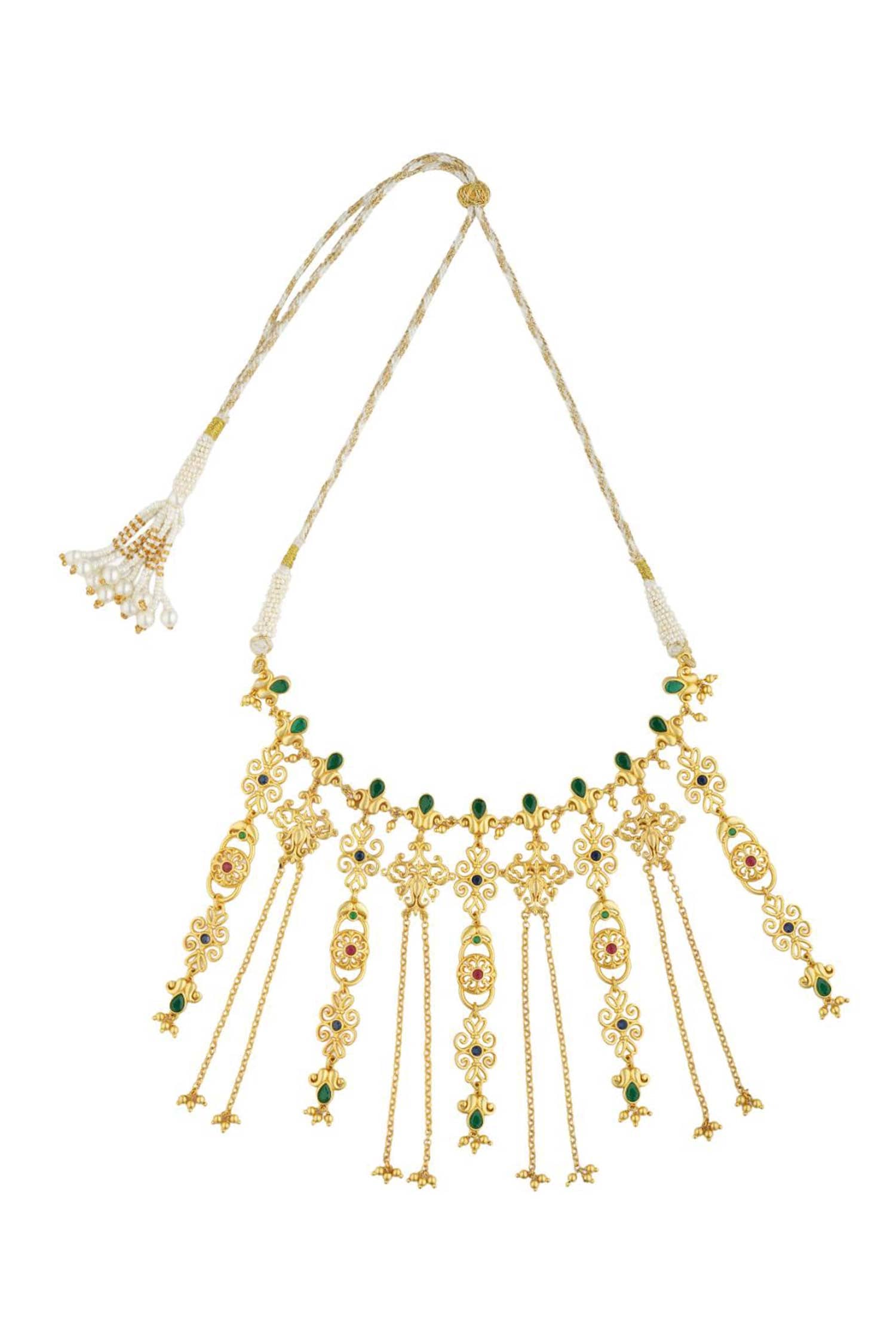 Dancing Drapes Statement Necklace 