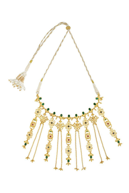 Dancing Drapes Statement Necklace 