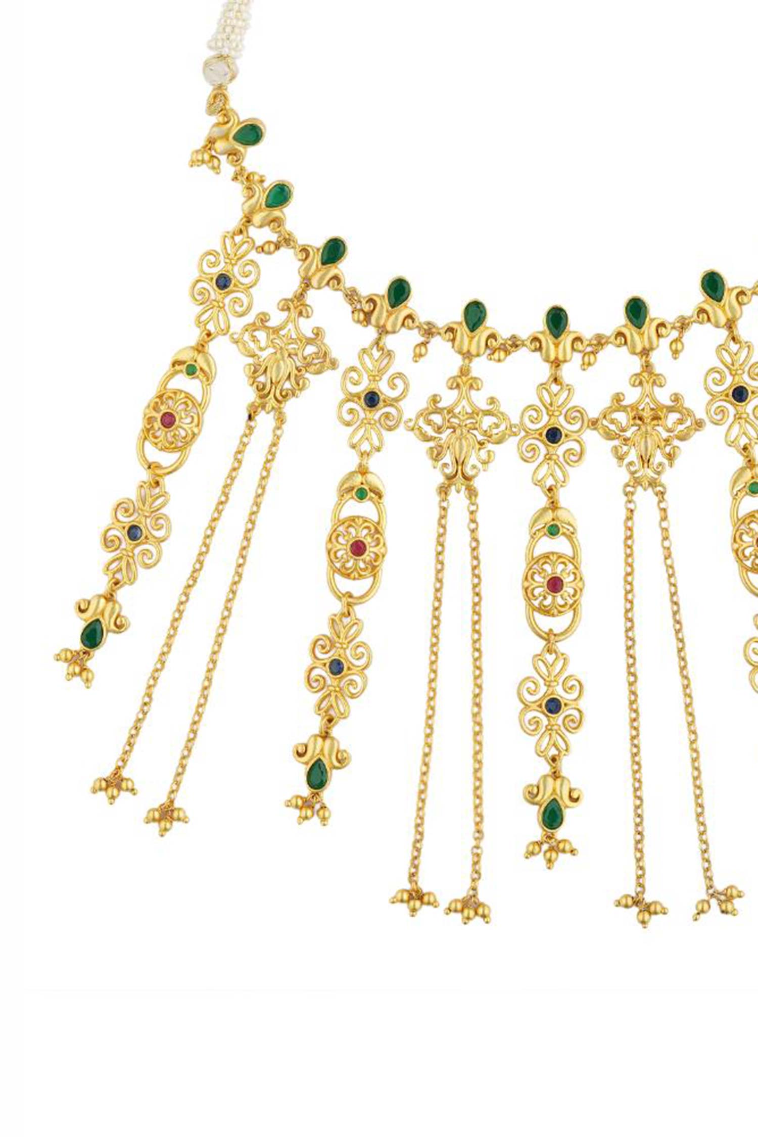 Dancing Drapes Statement Necklace 