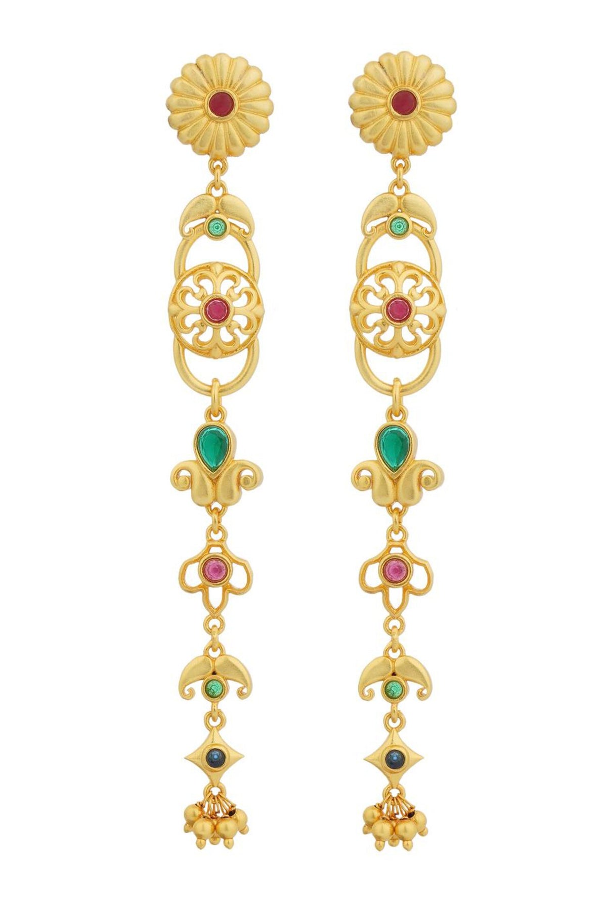 Gulbahaar Statement Earrings 
